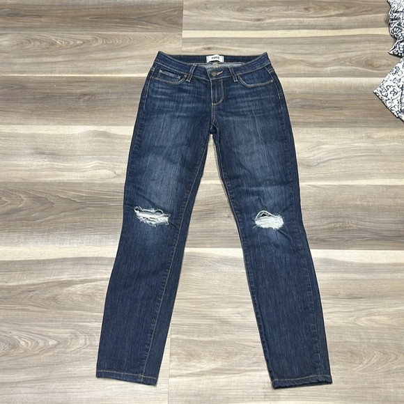 Paige Verdugo ultra skinny blue denim jeans size 26 - Picture 4 of 11